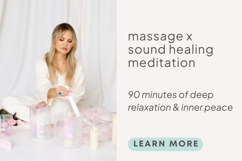 massage sound bath