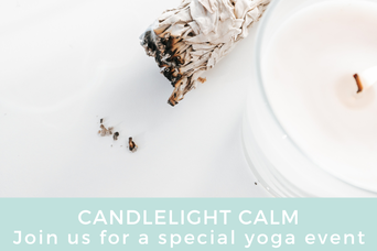 Candlelight yoga